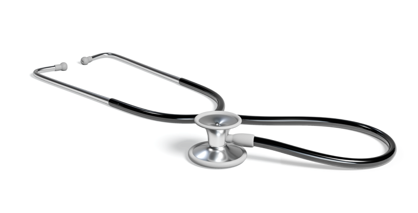 Stethoscope symbolizing medical care, health services, and professional healthcare solutions.